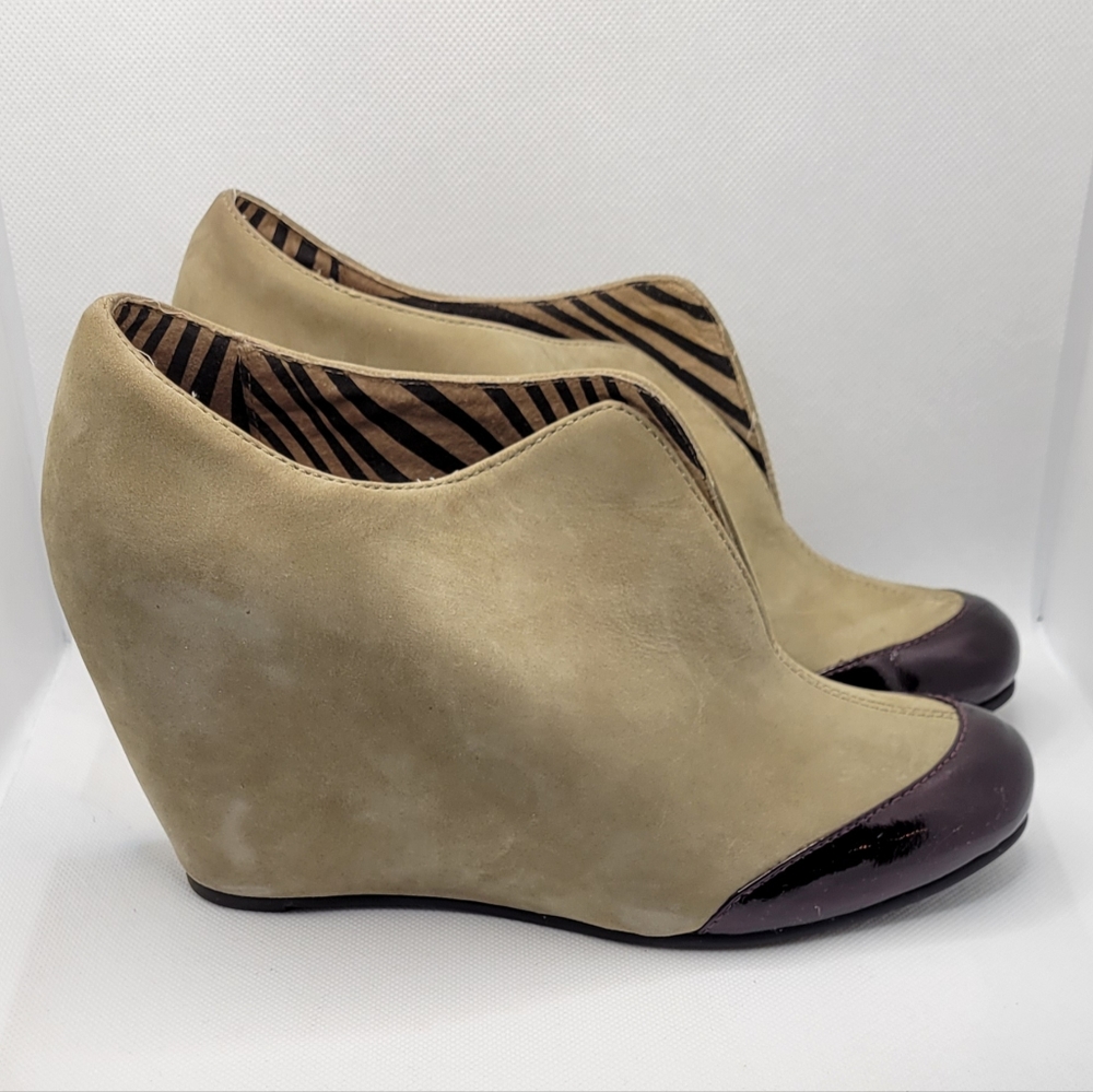 Faryl Robib Wedge Booties by Faryl Robin Size 8 - Picture 2 of 5